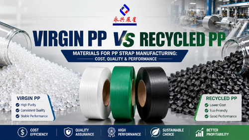 Nieuw PP versus gerecycled PP voor de productie van PP-band | Yongxing Zhanxing