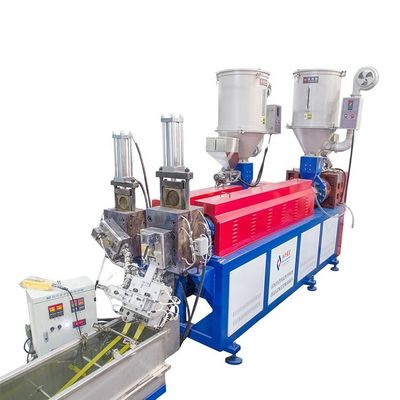 Goede prijs Volledig automatische 38CrMoAl dubbele schroef polypropyleenbandmachine met 110 mm schroefdiameter online
