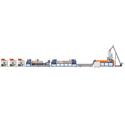 Kwaliteit  Fully Automatic PP Strap Production Line , 9mm PP Packing Belt Extrusion Machine fabriek