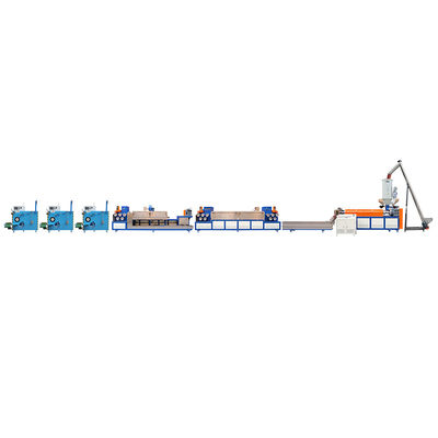 Productielijn voor plastic banden voor korrels