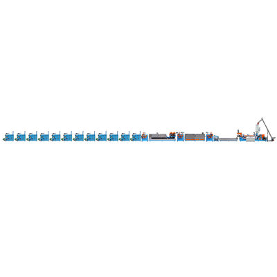 Plastic Single Screw PP Band Strapping Machine 9 mm