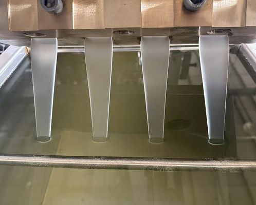 4 banden 5 mm PP-band Volledige automatische productielijn 80 kg/uur