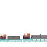 Goede prijs 9mm PET Strap Making Machine , Lighter Weight PET Strap Production Line online
