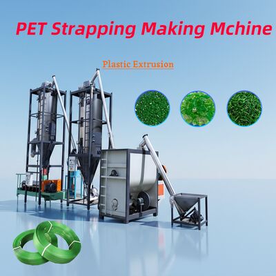 Goede prijs Enkelvoudige Schroef Extruder Sterke Spanning Embossed Pet Band Strap Productielijn online