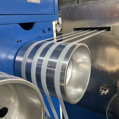 Volledig geautomatiseerde productielijn voor PP-banden met één schroef met aanpasbare specificaties voor productie-installaties