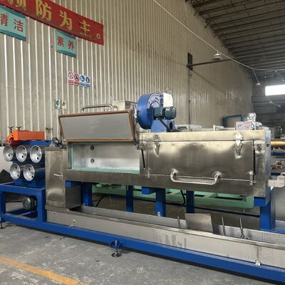 Productielijn voor PP-band met enkele schroef voor gerecycleerde PP-korrels