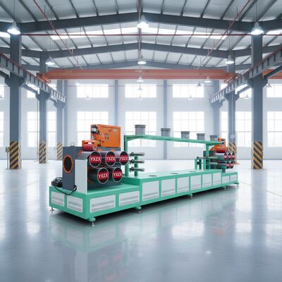 Productielijn voor PET-banden met een hoge productiviteit met een PET-bandmachine van 800 kg/uur en een ontwerp met twee schroeven
