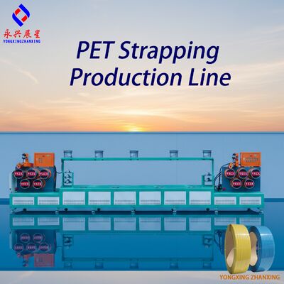 Hoogproductieve PET-stropband-extrudermachines met een capaciteit van 800 kg/uur en eenvoudig schroefontwerp voor automatisering
