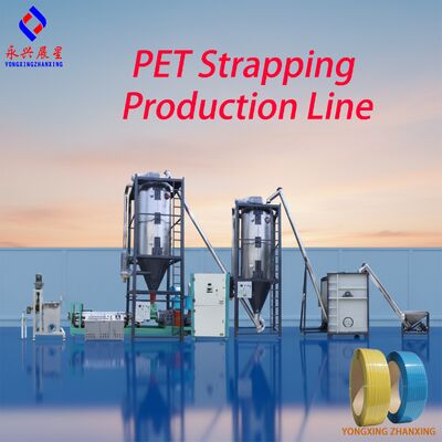 Volledig Automatische Hoge-nauwkeurigheid Enkele-schroef PET Band Productielijn voor PET Band Productie