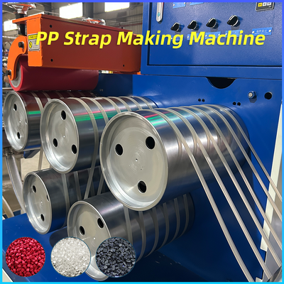 Goede prijs 350kg/u Automatische PP-band die machine maakt Fabrikant van PP-bandproductielijn met enkele schroef online