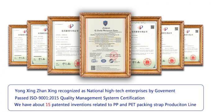 Plastic PP Strapping Band Productielijn Corrosiebestendig PP Verpakkingsband Extrusie Machine 14